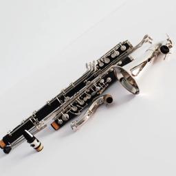 Saxofone baixo low-key, Hard Rubber, Instrumento musical - Image 5