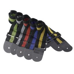 Alça de guitarra universal ajustável, cinto de ombro de nylon para baixo elétrico acústico, acessórios para instrumentos musicais - Image 1