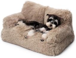 Mewoofun-Sofá-cama lavável para gatos e cães pequenos, cama de dormir cachorro, sofá de gato, camas internas - Image 3