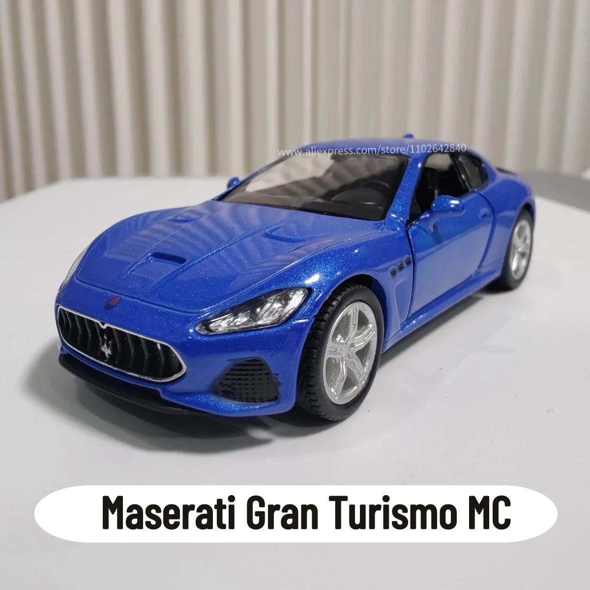 Maserati Gran Turismo Car Model, Mc Escala Metal Diecast, Arte Miniatura, Coleção De Veículos, Presente De Natal, Amigo Brinquedo, Escala 1:36 - Image 1