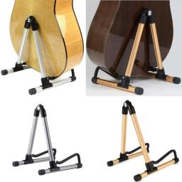 Suporte de guitarra elétrica A-Frame, suporte dobrável universal, suporte musical da cremalheira, acessórios profissionais da guitarra, novo, 2023 - Image 3