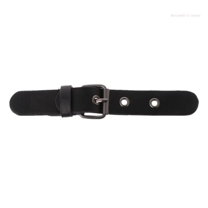 1 conjunto couro botão botão pino fivela prendedor para cinto saco camisola para jaqueta hx6d - Image 1