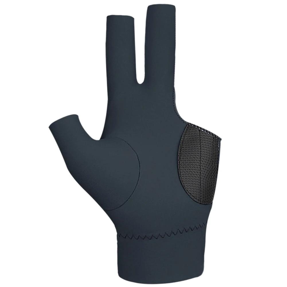 Luvas de piscina antiderrapante profissionais para mulheres e homens, luvas de bilhar, mão protetora, 3 dedos, 1pc - Image 1