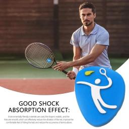 Silicone Tennis Racket Vibration Amortecedor, protetor, choque, amortecedor, acessórios - Image 4