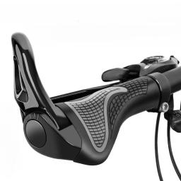 Mountain Bike Grip Rubber, Sheep Horn Sub, Choque e Poeira Prova, Bloqueio Bilateral, Nova Chegada - Image 1