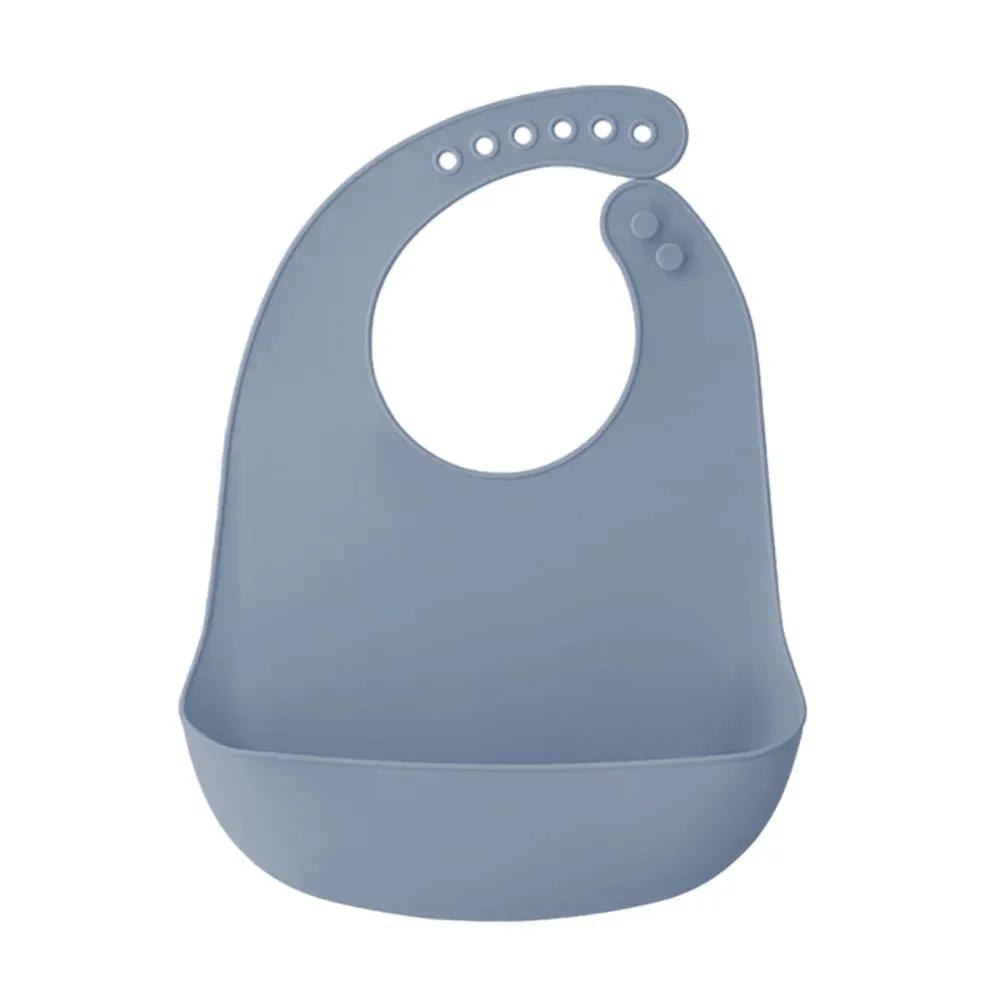 Mundo de silicone babadores de silicone à prova dwaterproof água do bebê crianças coisas babadores aventais menina menino ajustável macio silicone babador coisas de alimentação do bebê - Image 1