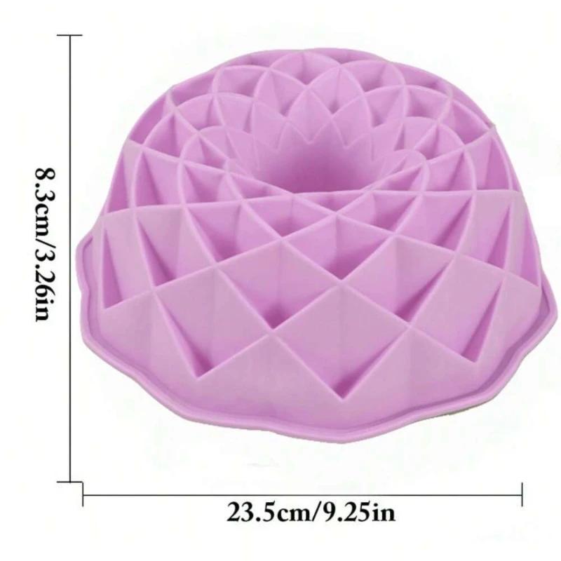 Honeycomb 3D Silicone Cake Mold Set, forma de pássaro e ninho para cozimento DIY, mousse antiaderente, pão torrado, muffin, biscoitos, doces, geléia, 1PC - Image 1
