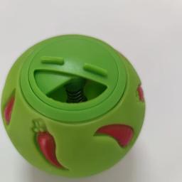 Brinquedo de bola de deleite resistente à mordida para animais de estimação, alimentador lento, brinquedo interativo do coelho, petisco, gatinho, cobaia - Image 3