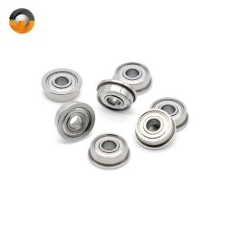 Rolamento de esferas Deep Groove Flange, Skate De Aço, Eixo Radial, 4x11x4mm, F694ZZ ABEC-7, 10Pcs - Image 6