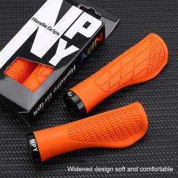 Punhos ergonômicos antiderrapantes de bicicleta, alças para punhos de bicicleta, mountain bike, tampa, MTB, acessórios de bicicleta, 1 par - Image 3