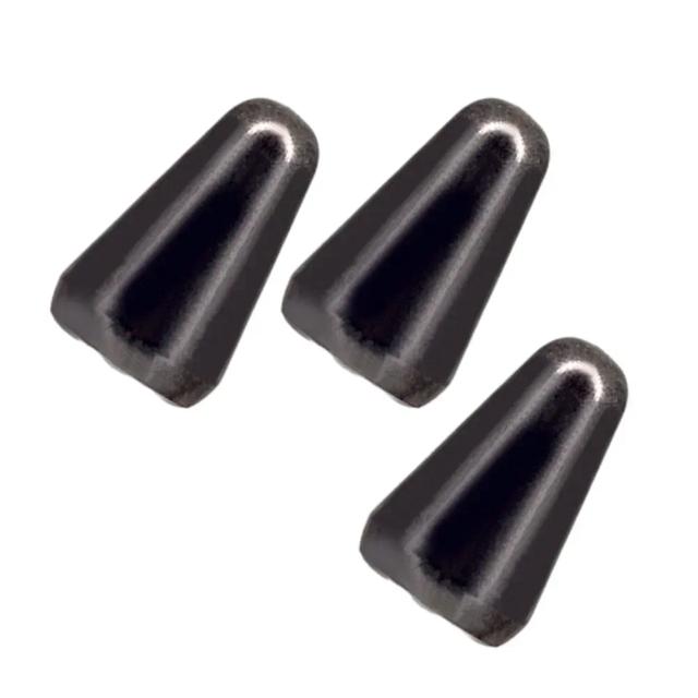 Acessórios Elegantes para Guitarras Elétricas: Pontas de Interruptor de Cobre em Prata, Preto e Dourado para Estilo LP Epi