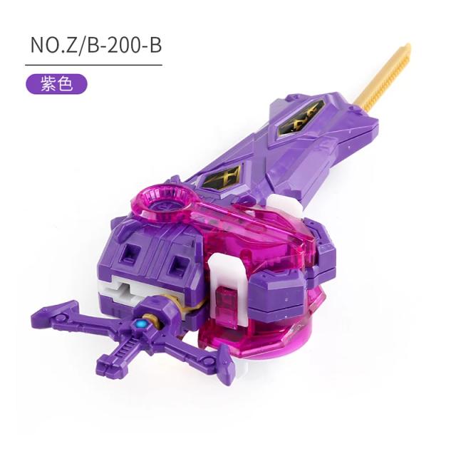 Lançador Xiphoid Xcalibur B-200: Espada LR nas Cores Roxo ou Branco da Marca Z com Estilo A e B
