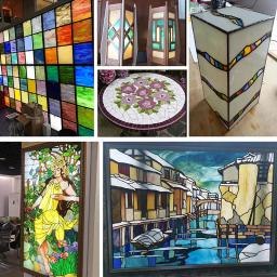 Telhas De Mosaico De Vidro DIY, Pedras De Mosaico Quadrado, Arte De Cristal Multi Cor, Artesanato Da Parede, Material De Decoração, Coaster Artesanal, Vaso - Image 6