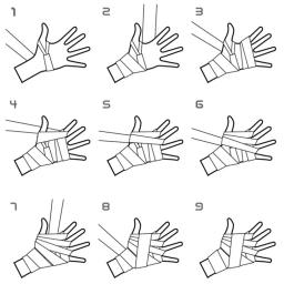 Bandagem Elástica De Boxe De Algodão, Protetor De Mão, Envoltório De Pulso, Punho, Sanda, Muay Thai, Karatê, Fitness, 1,5 m, 3 m, 5m - Image 6