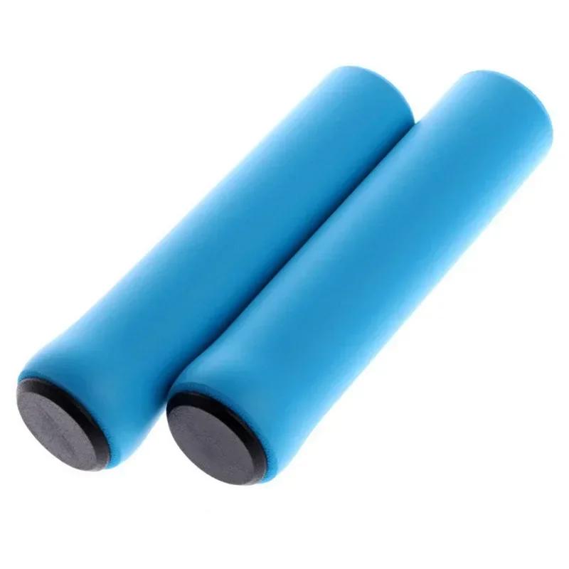 Punhos macios do guiador da bicicleta do silicone, apertos da esponja, ao ar livre, MTB, bicicleta de estrada, tampa, antiderrapante, apoio forte, parte do ciclismo, 2 PCes - Image 1