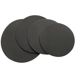 4 pçs acessórios de tambor almofada instrumento percussão prática amortecedores tambor esteira para bater mudo amortecimento almofadas snare - Image 1