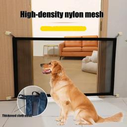 Cerca de segurança isolada para cães, Barreira portátil, Malha respirável, Cerca melhorada, Pet Separation Guard, Cerca criptografada - Image 3