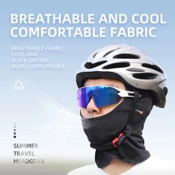 Bicicleta OCIDENTAL-Proteção Solar Respirável Balaclava, Cool Headwear, Capacete de Verão, Esportes Cap, Corrida, Esqui, BTT, Bicicleta, Ciclismo Chapéus - Image 6