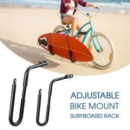 Alumínio Alloy Motorcycle Surfboard Rack, Moto Surf Carrier, Mpount, Shortboard, Wakeboard, titular da placa, suporte - Image 1
