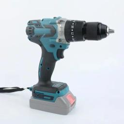 Ferramenta De Poder De Lítio Doméstico, Percussão Broca, Chave Elétrica, Chave De Fenda para Makita, 18V Li-ion Bateria, HongSong, Lomvum, JiangMi - Image 5