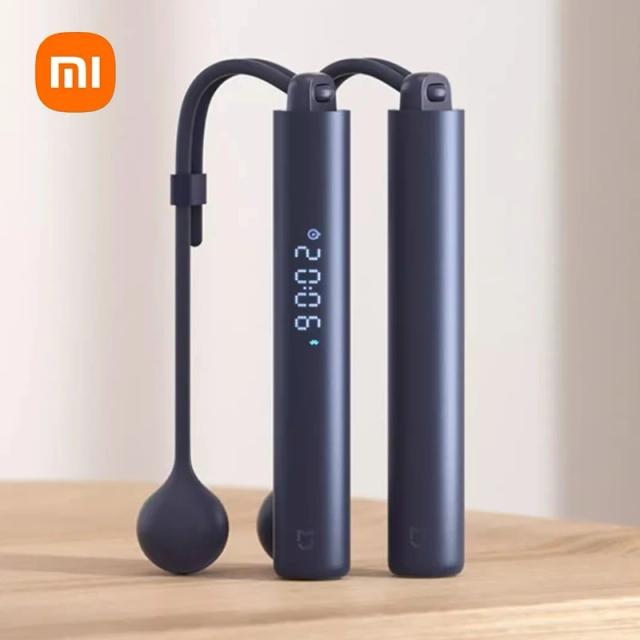 Corda de Pular Xiaomi-Mijia com Contador Digital e App para Calorias, Ideal para Exercícios e Perda de Peso