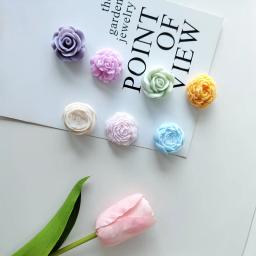 Moldes De Flor De Silicone Para Cozimento, 3D, Rosa, Peônia, Chocolate, Bolo, Vela Artesanal, Sabão, Gesso, Resina, Ferramentas De Fabricação De Artesanato, 7Pcs - Image 5