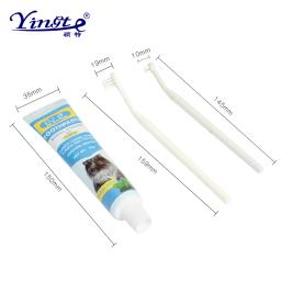 Pet Escova e Creme Dental Set, Suprimentos De Limpeza Oral - Image 3