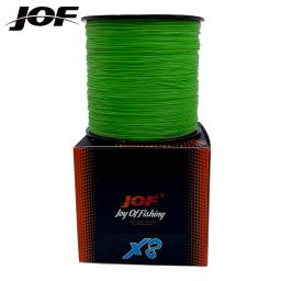 Jof linha de pesca 8 fios trançado multicolorido 500m 300 100m 100% pe adequado para oceano praia pesca trançada - Image 6