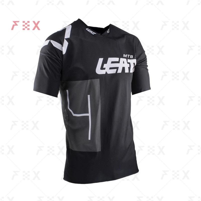 Motocicleta mountain bike equipe downhill camisa mtb offroad dh mx bicicleta locomotiva camisa cross country corrida mtb leatt corrida - Image 1