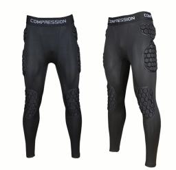 Calça profissional masculina para treino de rugby, futebol, proteção do joelho, calças de segurança para futebol americano - Image 5