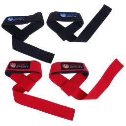 Correias de levantamento de peso antiderrapante, Correias Deadlift para headylifting, Musculação e Powerlifting, 1 par - Image 1