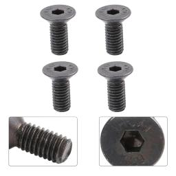Bloqueio automático do pedal com grampo de sapato, parafuso de montagem para Shimano, leopardo de ferro para Han, peças de aço pretas MTB Bike Lock, 8 peças - Image 4