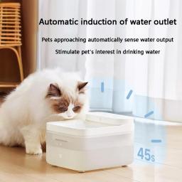 Mijia inteligente pet dispensador de água conjunto filtro bebedouro automático silencioso dispensador água esterilização conjunto filtro original - Image 3
