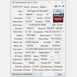 Placa gráfica mllse mais barata do brasil amd radeon rx 580 8gb gddr5 256 bits 2048 sp pcie 3.0x16 placa de vídeo para jogos - Image 5
