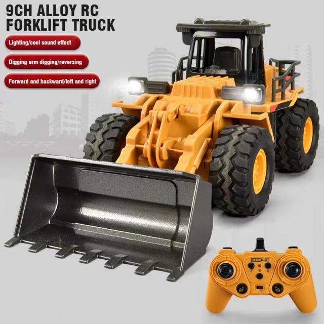 Veículo de Engenharia Liga 9 Canais RC Controle Remoto