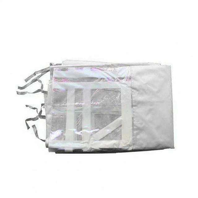 Tarp Antirrisco com Janela para Camping - Tenda Dobrável Compacta e Protetora para Sombra ao Ar Livre