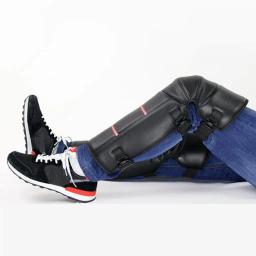 Joelheira protetora da motocicleta, joelheiras, protetores mais aquosos, leggings de cinta ajustável, Windproof para Motocross Bike - Image 1