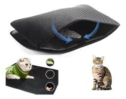 Pet impermeável coletor, Higiênico para gatos, Tapete, Areia - Image 2