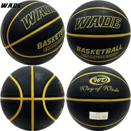 WADE-Bola de basquete original para crianças e adultos, bola de borracha ao ar livre, bola de treinamento, tamanho 7 - Image 3