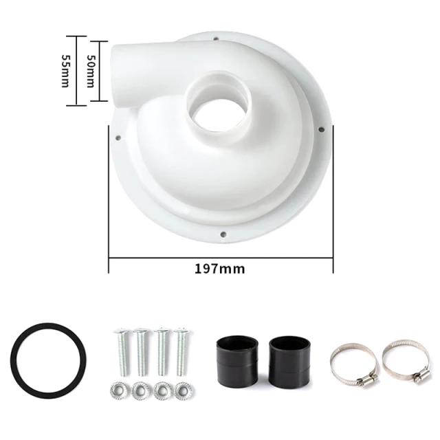 Tampa de Ciclone para Aspirador: Filtro Coletor de Pó de Madeira DIY