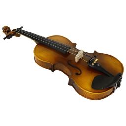 Astonvilla violino com Ebony Fingerboard, AV-610, 4/4, Spruce Painel, Bege Back, caso, arco, afinador, violino peças e acessórios - Image 5