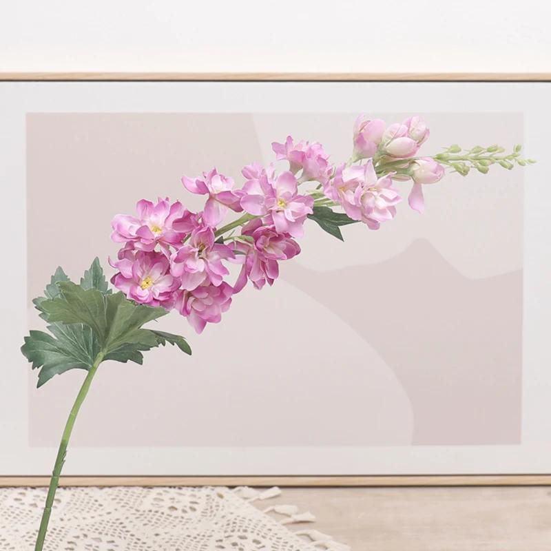 Seda Jacinto Artificial para Decoração de Casa, Flores Falsas, Casamento e Festa de Aniversário, Arranjo Florais DIY, Suporte de Fotografia, 75cm, Outono - Image 1