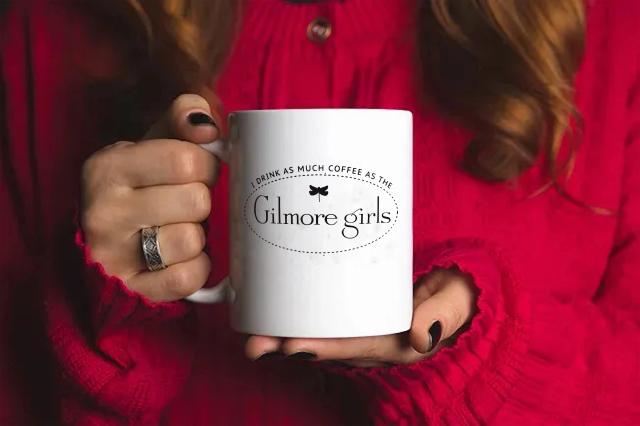 Caneca Café para Meninas: Presente Perfeito Inspirado em Gilmore Girls com Tema de Vaca