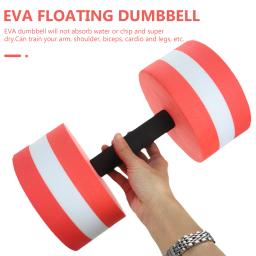 2 pçs eva flutuante haltere água aeróbica aquática barra natação equipamentos de fitness treinamento resistência leve - Image 3