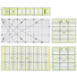 Régua De Costura De Patchwork, Ferramentas Quilting, Corte De Pano De Tecido, Régua De Desenho, Acessórios De Alfaiate, 1Pc - Image 1