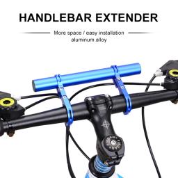 Extensor de suporte dianteiro para guidão de bicicleta, acessórios de mountain bike, suporte de lâmpada de computador, MTB, 30cm, 10cm, 20cm, 30cm - Image 1