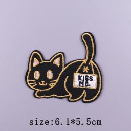 Hippie remendo ferro em remendos em roupas remendos bordados animais para roupas listra emblemas remendo para roupas adesivos decoração - Image 2