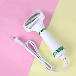 Baixo ruído cabelo secador para gato e cão, 2-em-1 pente, produtos para animais, velocidade ajustável, temperatura, grooming, nova atualização - Image 3