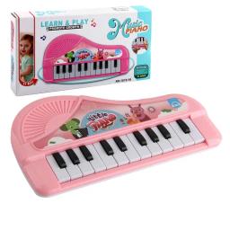 Teclado Eletrônico Piano Educacional com Luzes, Pequenos Desenhos Animados, Instrumento Musical Interativo para Iniciantes - Image 4