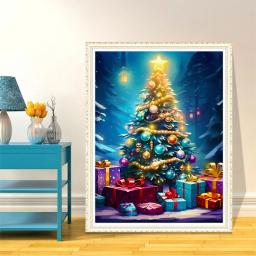 EverShine-Diamante Mosaico Árvore Pintura Kit, Hobby DIY, 5D Cenário, Full Square Drill, Artesanato Bordado, Decoração de Natal, recém-chegados - Image 3